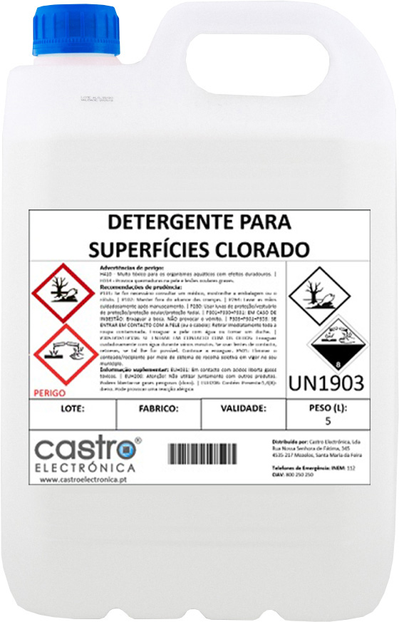Detergente p/ Superfícies Clorado (5L)