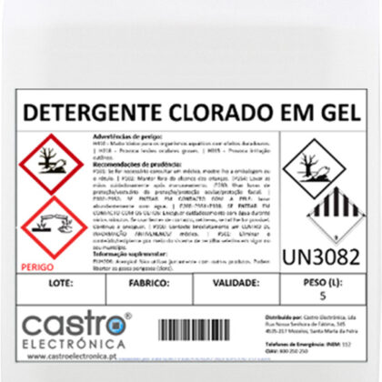 Detergente Clorado em Gel (5L)