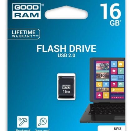 Pen Drive USB2.0 16GB UPI2 (Preto) - GOODRAM