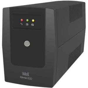 UPS Interactiva 850VA/510W (2x Schuko) – WELL