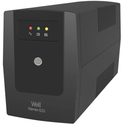 UPS Interactiva 850VA/510W (2x Schuko) - WELL