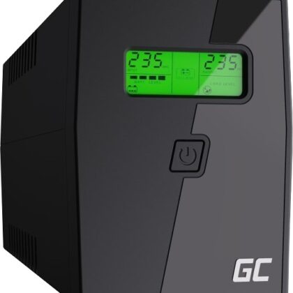 UPS Interactiva 600VA 360W (2x Schuko) - GREEN CELL