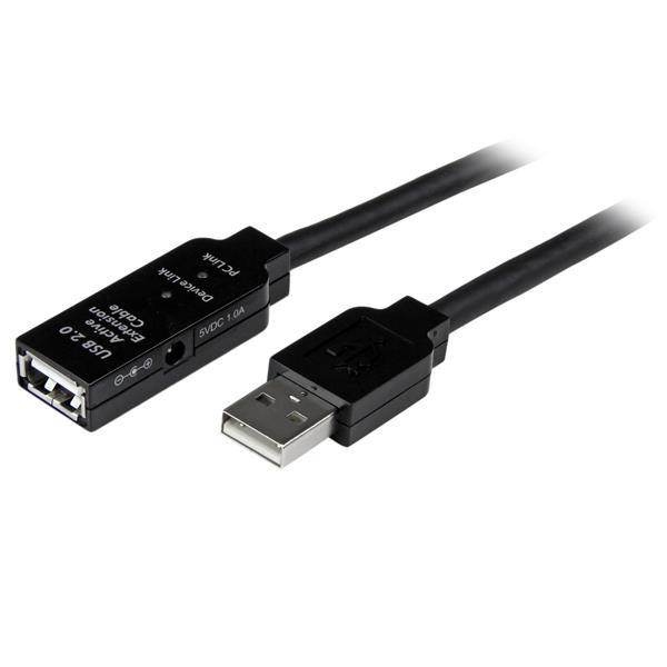 Adaptador Micro-USB A Macho - Micro-USB B Fêmea (20 mts) Preto - STARTECH