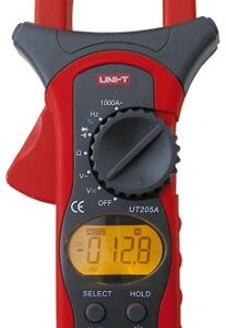 Pinça Amperimétrica AC/DC 600V 1000A - UNI-T