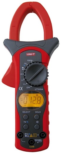 Pinça Amperimétrica AC/DC 600V 1000A - UNI-T