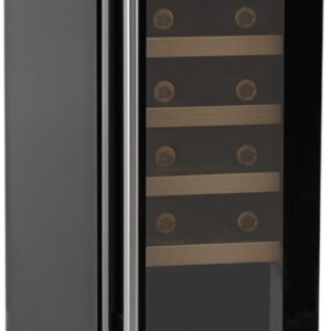 Garrafeira 56L / 20 Garrafas VCE 2000 c/ Compressor (Preto) - ORBEGOZO
