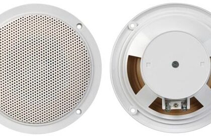Pack 2 Altifalantes Tecto 5 c/ Grelhas e Resistente Água 80W - VELLEMAN