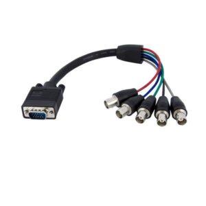 Cabo VGA Macho - 5x BNC Fêmea (30cm) - STARTECH