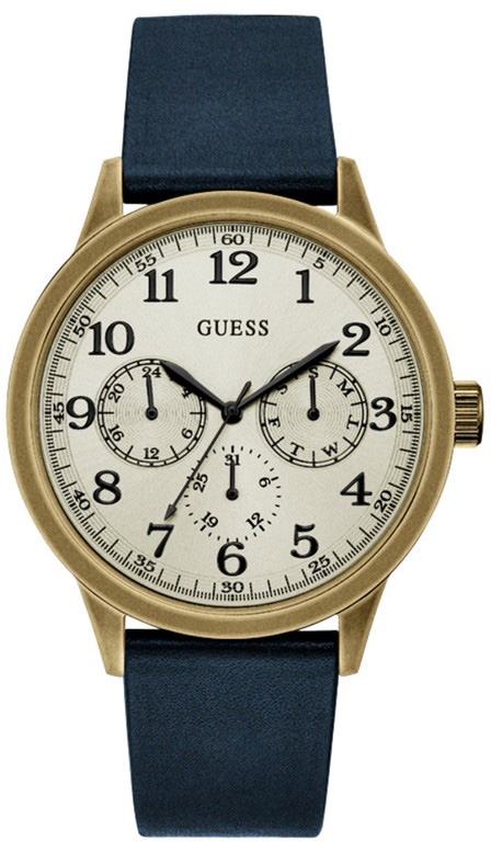 Relógio Analógico W1101G2 46 MM (Dourado) - GUESS