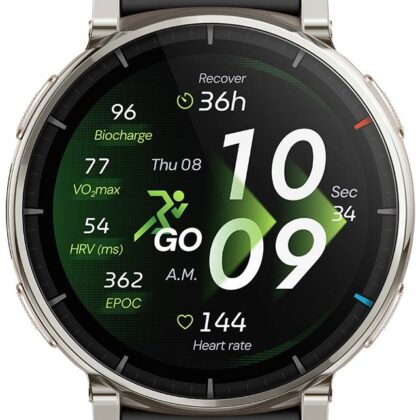 Smartwatch Amazfit Active 3 Premium (Apex Silver)