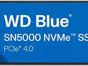 SSD M.2 2280 WD Blue SN5000 500GB TLC NVMe PCIe Gen 4.0x4 - WESTERN DIGITAL