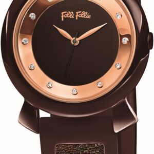 Relógio Analógico WF15R013ZSB 28MM (Castanho) – FOLLI FOLLIE