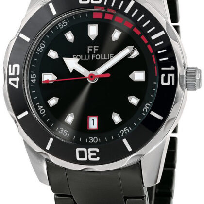 Relógio Analógico WF18T031BDK 36,5MM (Prateado) - FOLLI FOLLIE