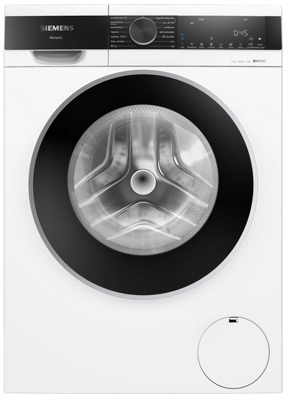 Máquina de Lavar Roupa WG44G2F0ES iQ500 9Kg 1400RPM (Branco) - SIEMENS