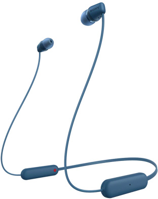 Auriculares Bluetooth WI-C100 (Azul) - SONY