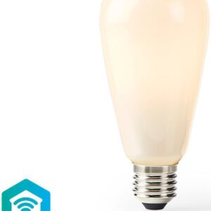 Lâmpada LED Filamento Inteligente SmartLife Wi-Fi E27 ST64 2700K 5W 500Lm - NEDIS
