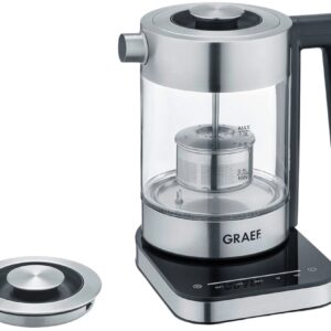 Chaleira Elétrica 1L 2000W WK350 (Preto/Inox) - GRAEF