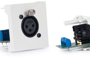 Conector XLR 3 Pinos Femea p/ 1 Painel Ligação - FONESTAR