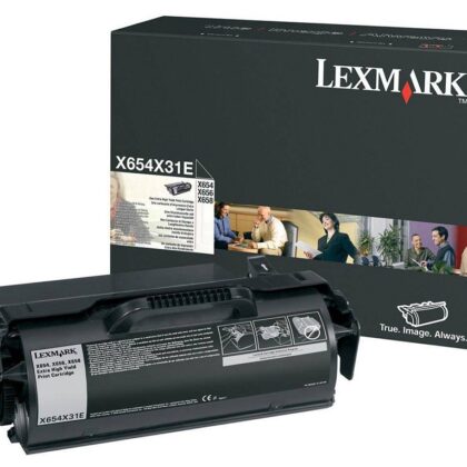Toner Orginal Preto p/ X654,X656,X658 36.000 Pgs - LEXMARK
