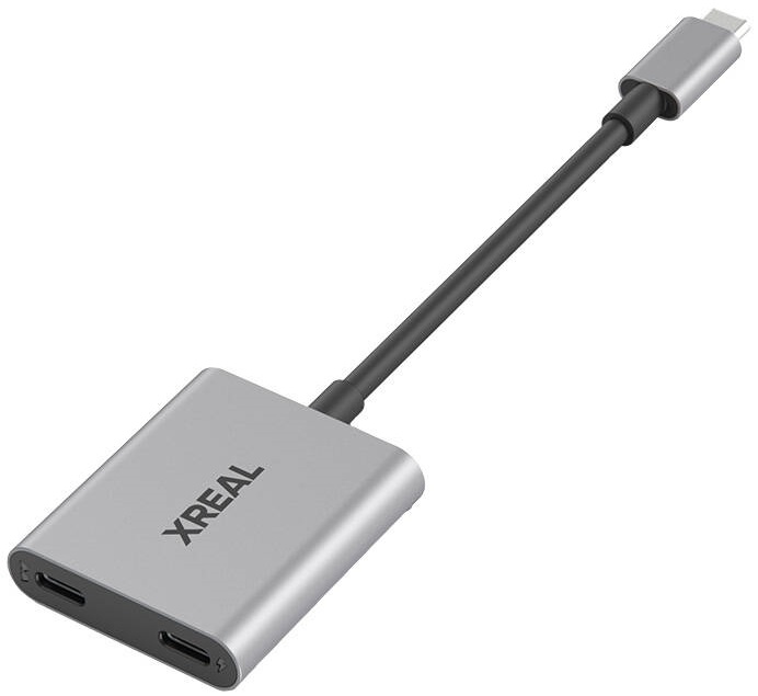 Adaptador Hub de Carregamento USB-C (Cinzento) - XREAL