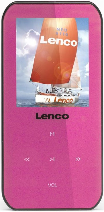 Leitor MP4 XEMIO 655 4GB 1,8 (Rosa) - LENCO