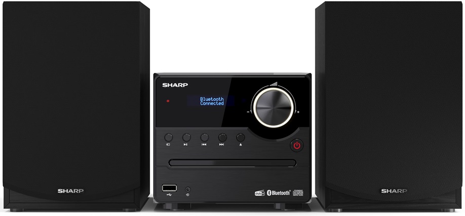 Micro Sistema de Áudio 45W XL-B517D (Preto) - SHARP
