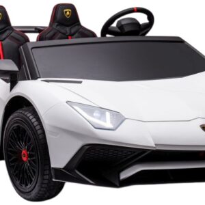 Carro Elétrico Lamborghini XXL A8803 24V (Branco)
