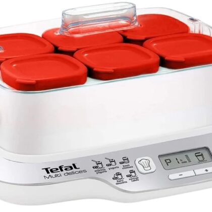 Iogurteira 0,84L 600W YG660132 (Vermelho/Branco) - TEFAL