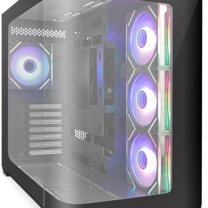 Caixa ATX Krytera ARGB Vidro Temperado (Preto) - ZOLYD