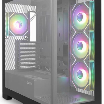 Caixa ATX Vexora Tempered Glass ARGB (Preto) - ZOLYD