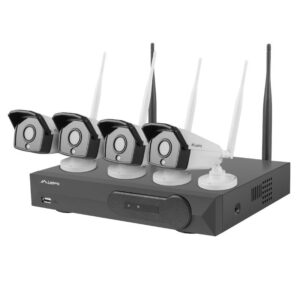 Sistema Video Vigilancia 4 Camaras Wifi + Gravador