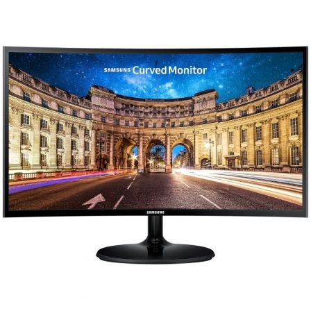 Monitor Curvo Samsung C24F390FHR 23.5" Full HD Preto