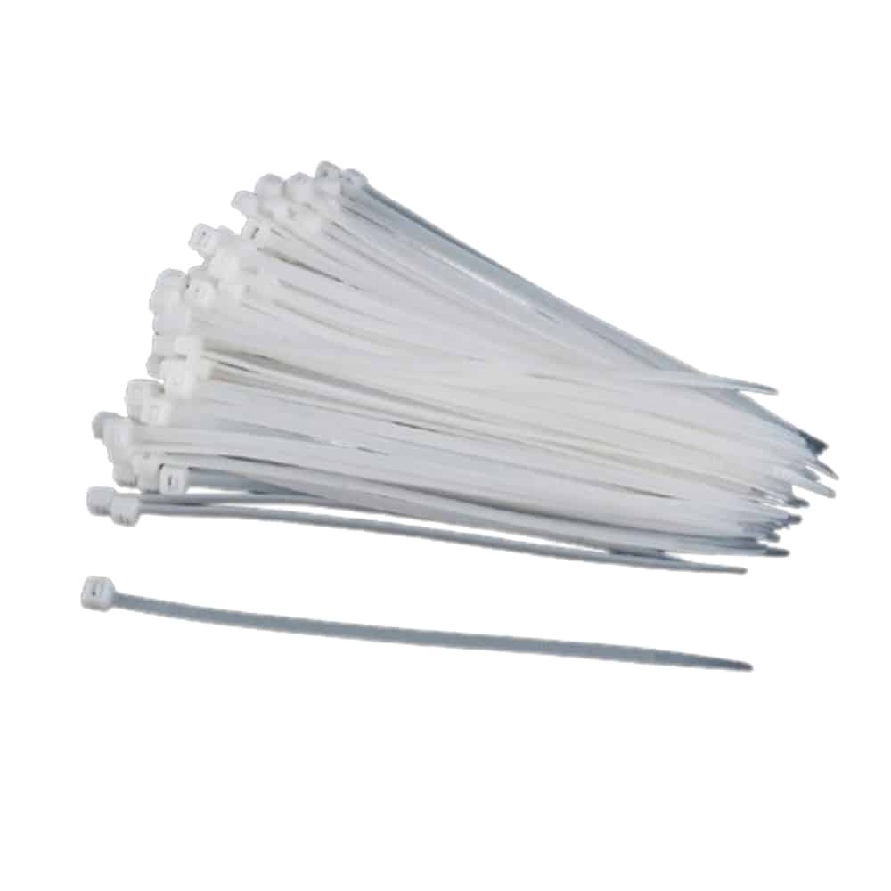 Braçadeiras 150mm 2.5mm pack 100 Unidades