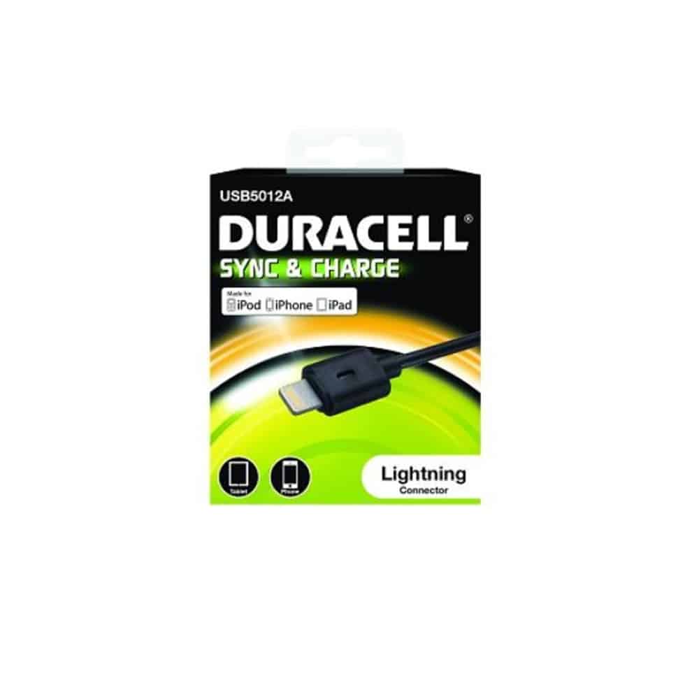 Cabo Iphone 5 Duracell para Iphone Ipad Ipod