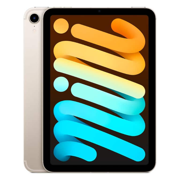 iPad Mini 8.3 2021 WiFi Celular A15 Bionic 64GB 5G Branco Estrela