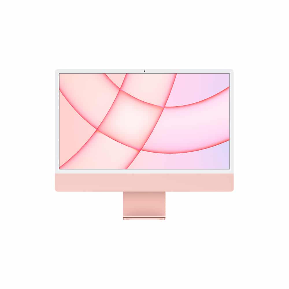 Apple iMac 24" Retina 4.5K Chip M1 CPU 8 Núcleos 8GB 512GB GPU 8 Núcleos Rosa