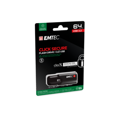 Emtec USB3.2 Click Secure B120 64GB