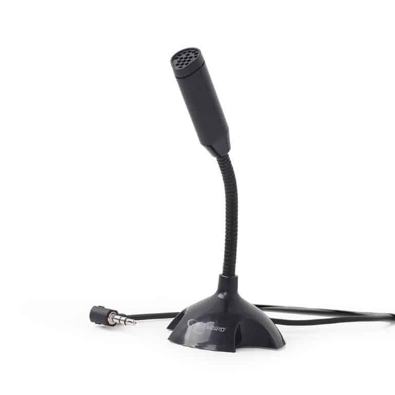 Microfone de Mesa Gembird Preto
