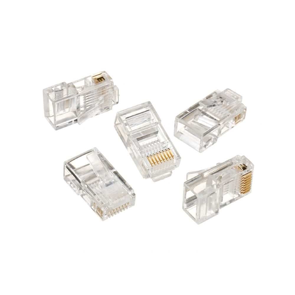 Ficha de Rede Categoria 5 - pack 100 Unidades