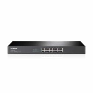 Switch Tp-Link SF1016 16 Portas 10/100Mbits Rack 19