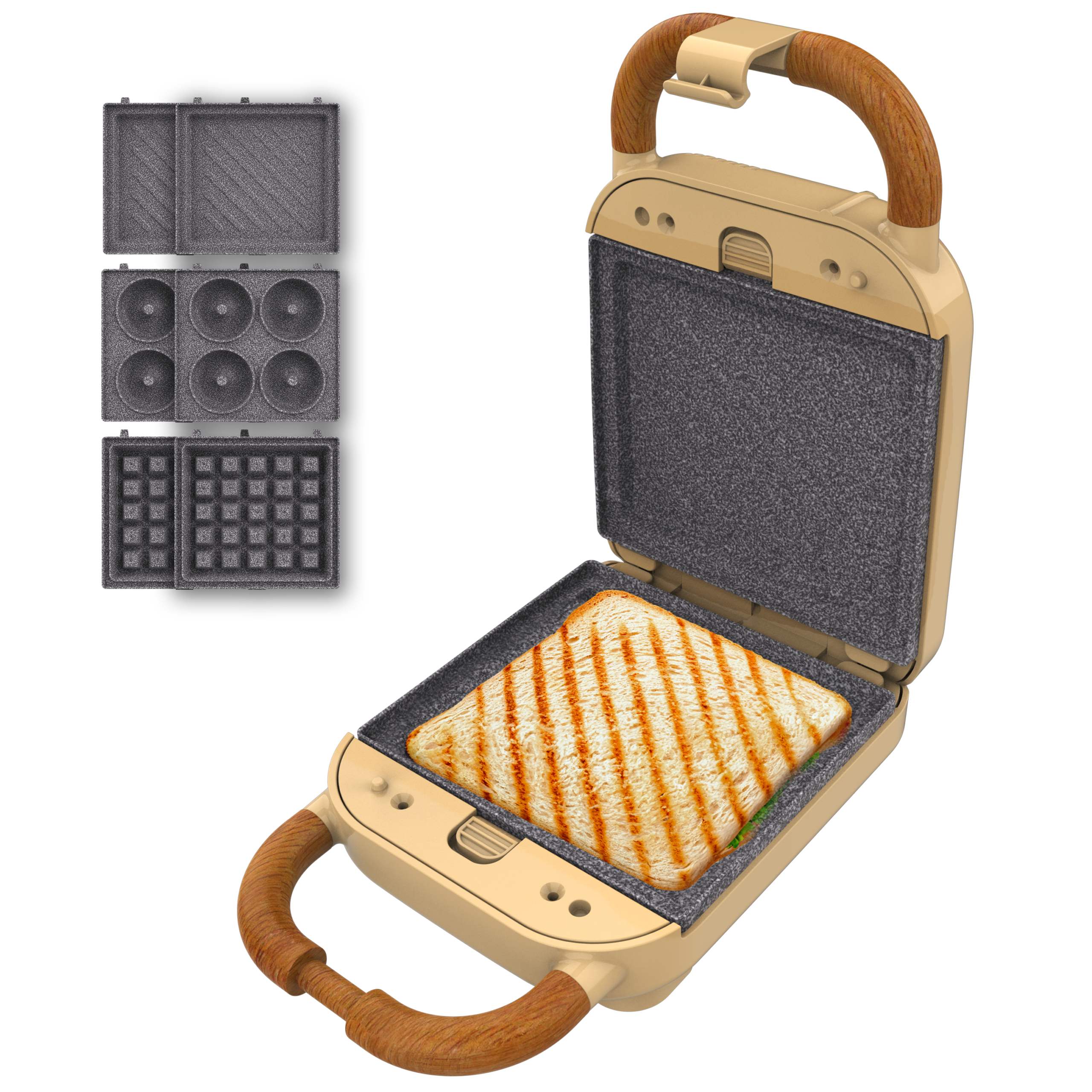 Rock'nToast Retro One Yellow