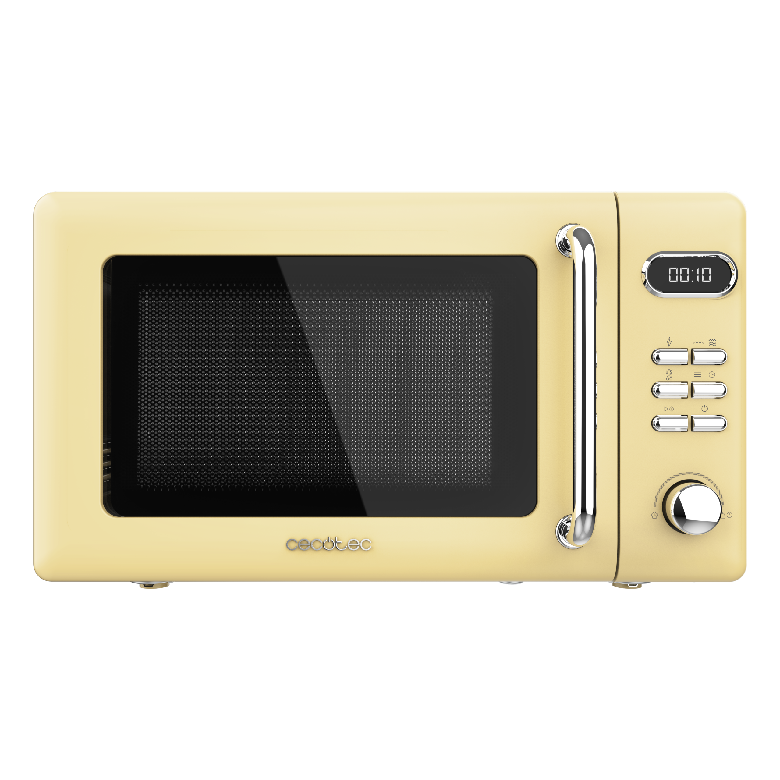 Micro-ondas 20L com grill ProClean 5110 Retro Yellow