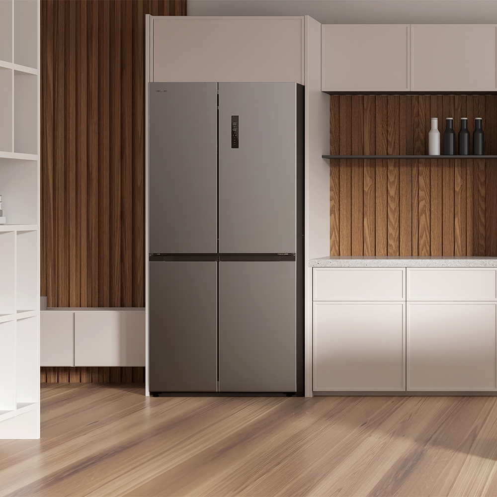 Interior,Of,Stylish,Kitchen,With,White,And,Wooden,Walls,,Wooden