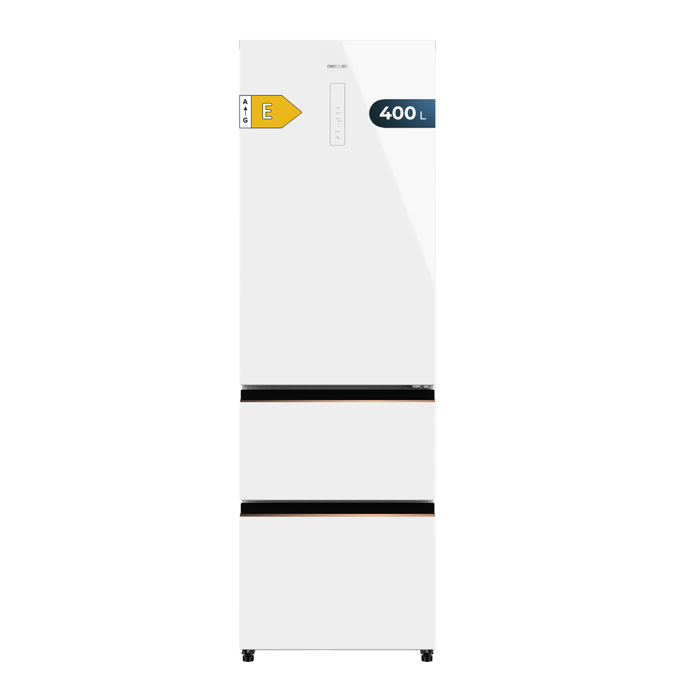 Bolero CoolMarket Combi FD 400 White Glass E