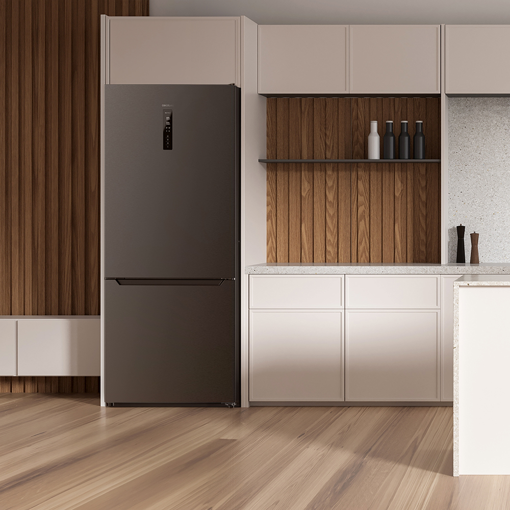 Interior,Of,Stylish,Kitchen,With,White,And,Wooden,Walls,,Wooden