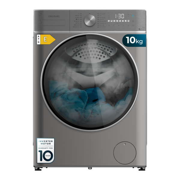 Máquina de lavar e secar roupa Wash&Dry 10680 Inverter Steel B