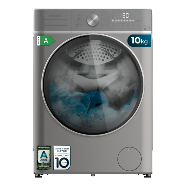 Máquina de lavar roupa Bolero DressCode 10800 Inverter Steel A