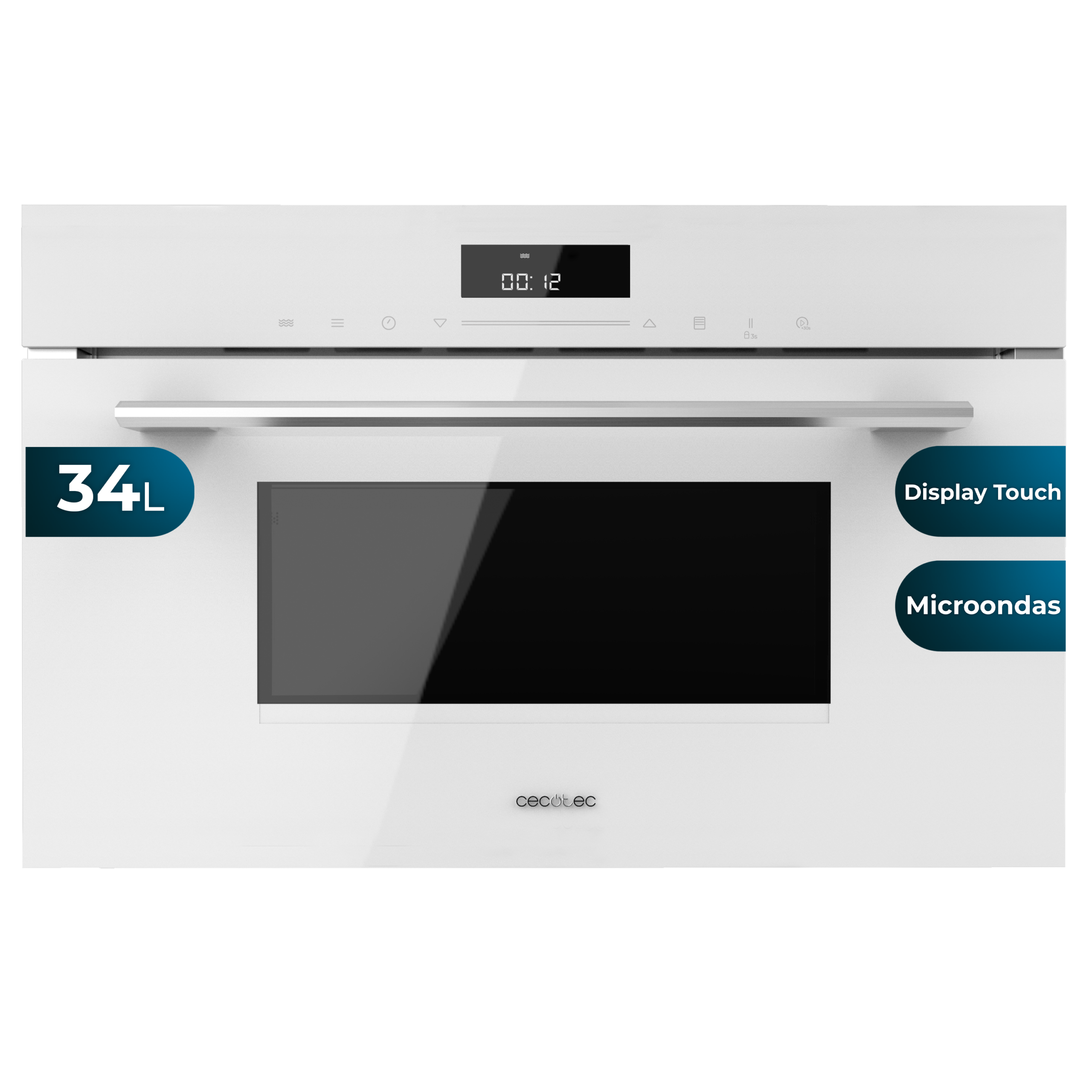 Bolero Hexa MW703800 Glass White