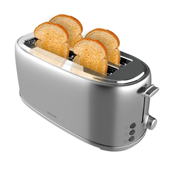 Torradeira vertical Toast&Taste 1600 Retro Double Inox