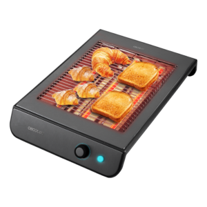Torradeira plana Turbo EasyToast InoxDark
